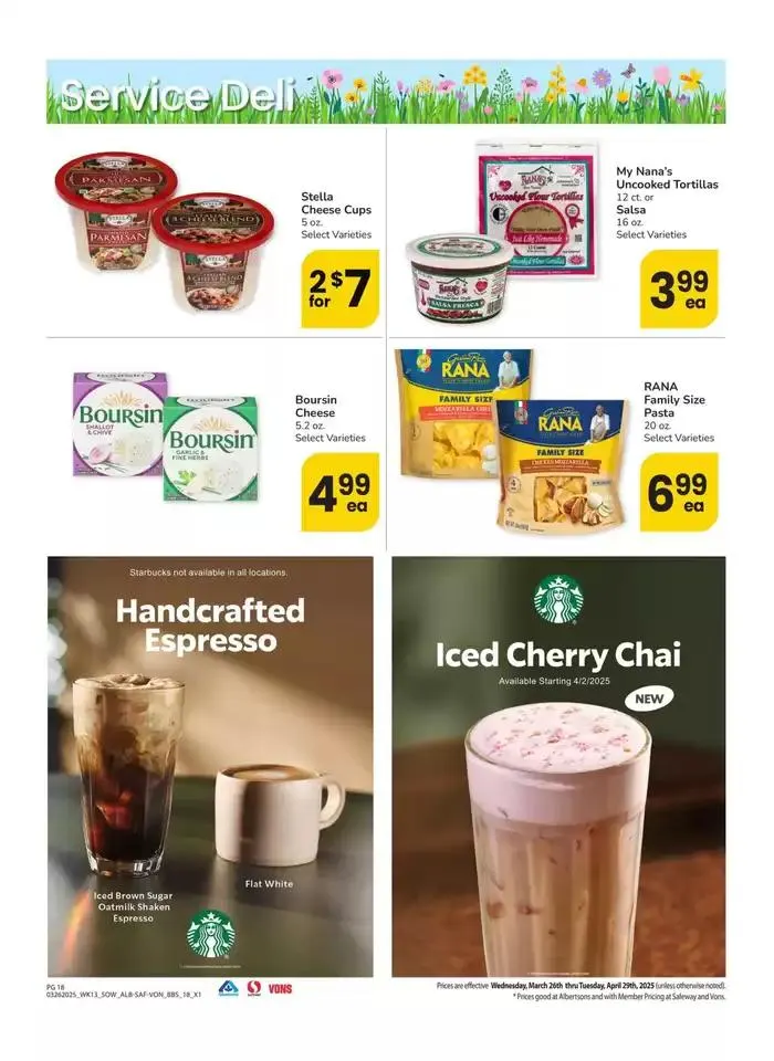 Weekly ad Albertsons - Southwest - BBS from March 26 to April 29 2025 - Page 18