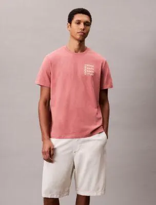 Logo Square Graphic Relaxed T-Shirt