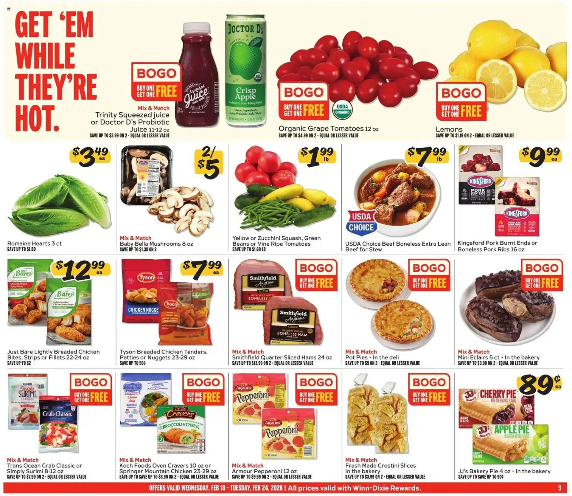 Weekly ad Winn Dixie weekly ad from February 18 to February 24 2026 - Page 9