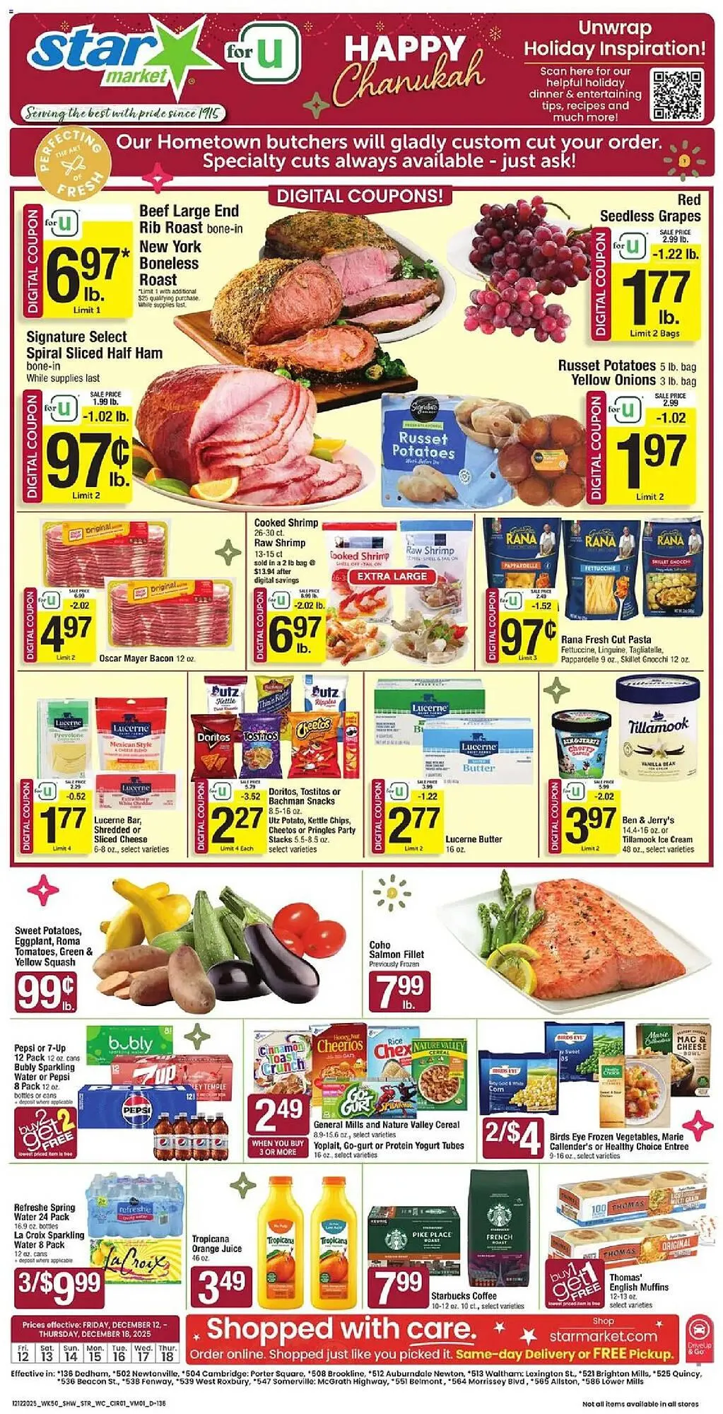 Weekly ad Star Market weekly ad from December 12 to December 19 2025 - Page 1