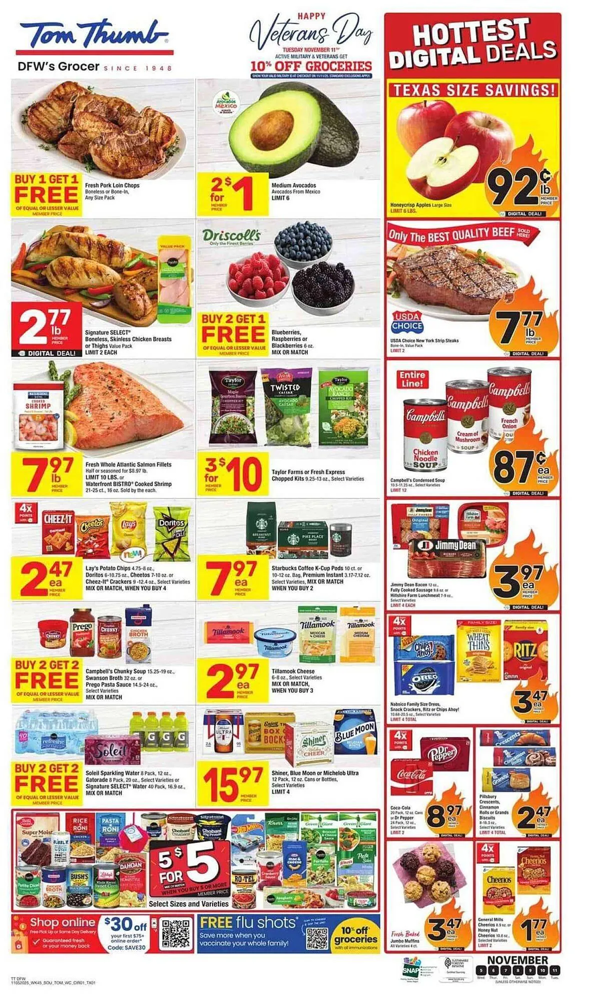 Weekly ad Tom Thumb weekly ad from November 5 to November 11 2025 - Page 3