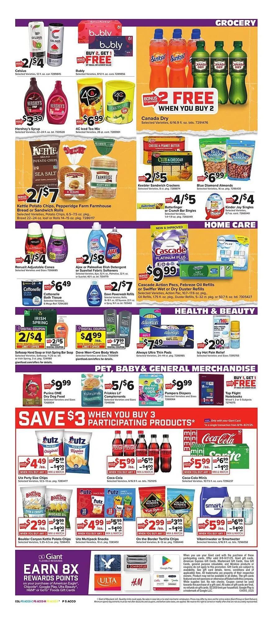 Weekly ad Giant Food Weekly Ad from August 15 to August 21 2025 - Page 10