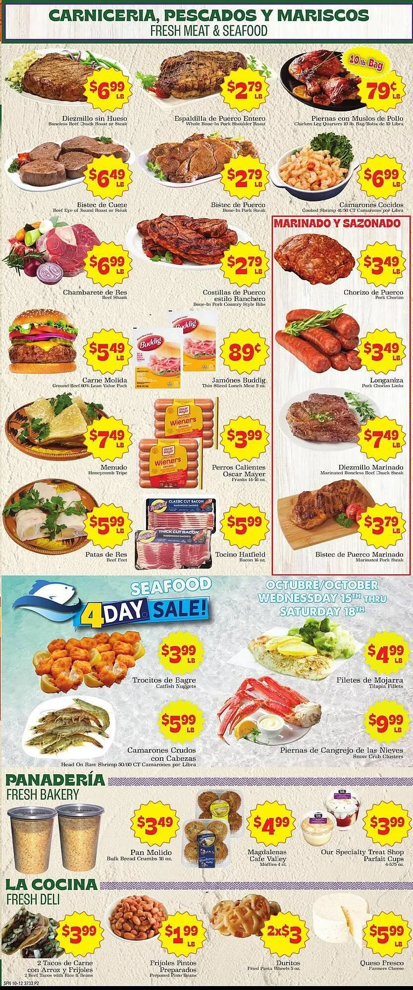 Weekly ad Supermercado Nuestra Familia weekly ad from October 12 to October 18 2025 - Page 2