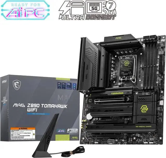 MSI MAG Z890 TOMAHAWK WIFI LGA 1851 Intel Z890 ATX Motherboard