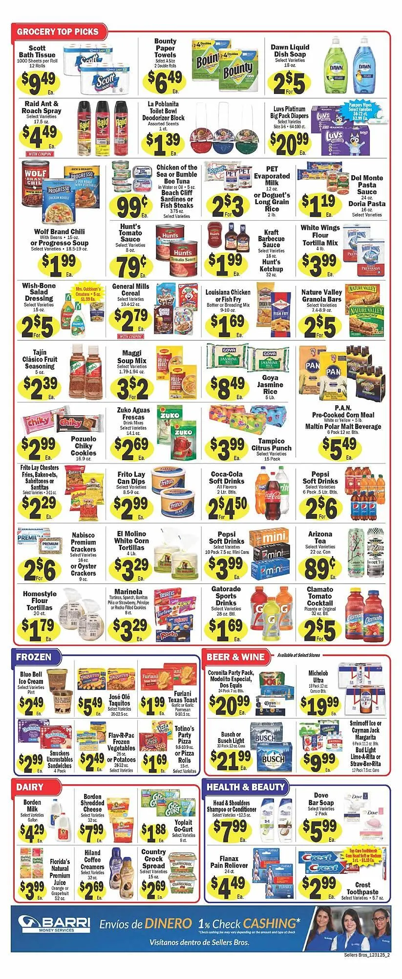Weekly ad Sellers Bros weekly ad from December 31 to January 6 2026 - Page 2