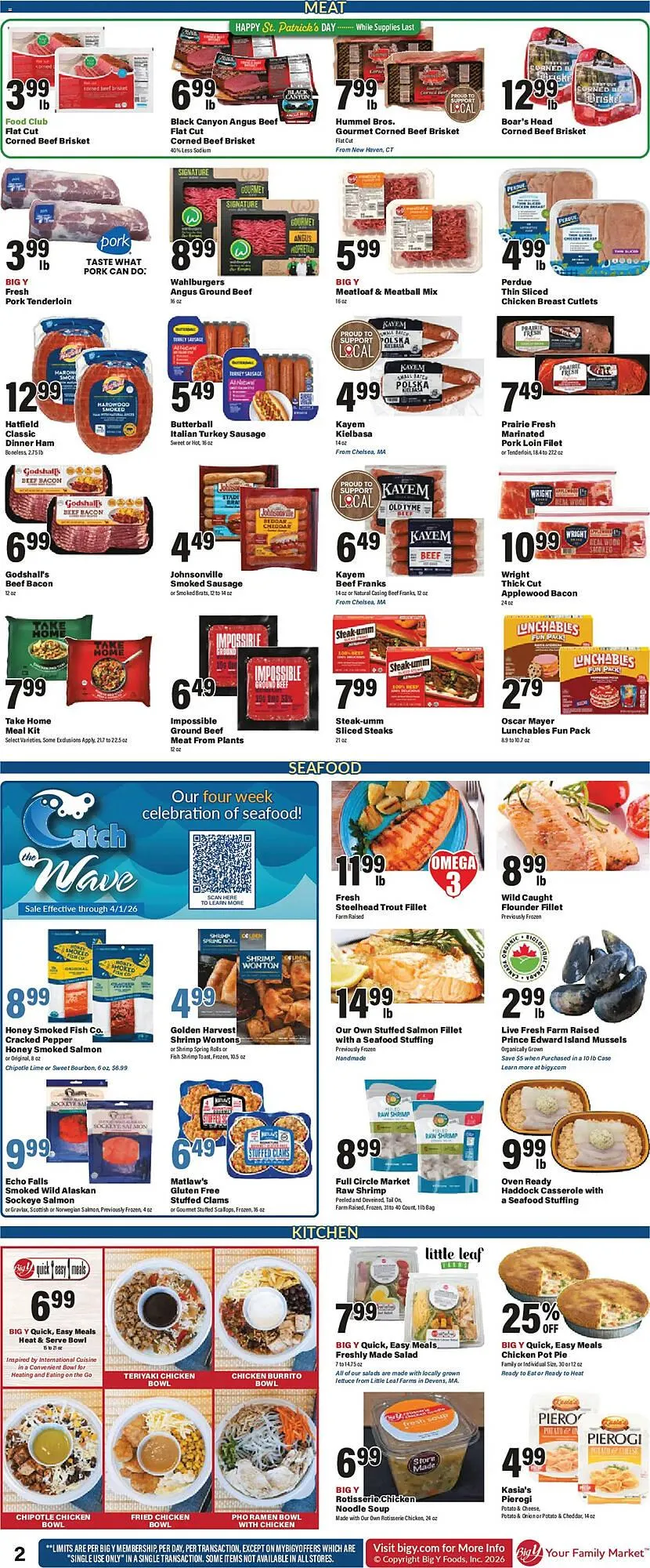 Weekly ad Big Y flyer from March 12 to March 19 2026 - Page 3