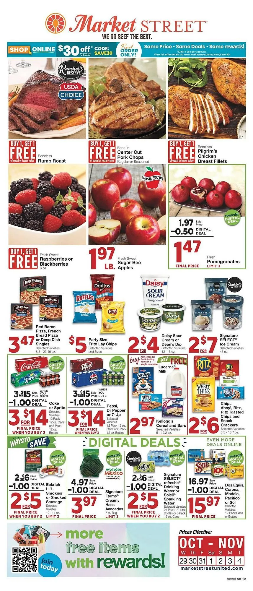 Market Street weekly ad - 1