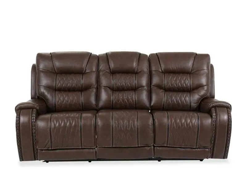 Yosemite Power Leather Reclining Sofa