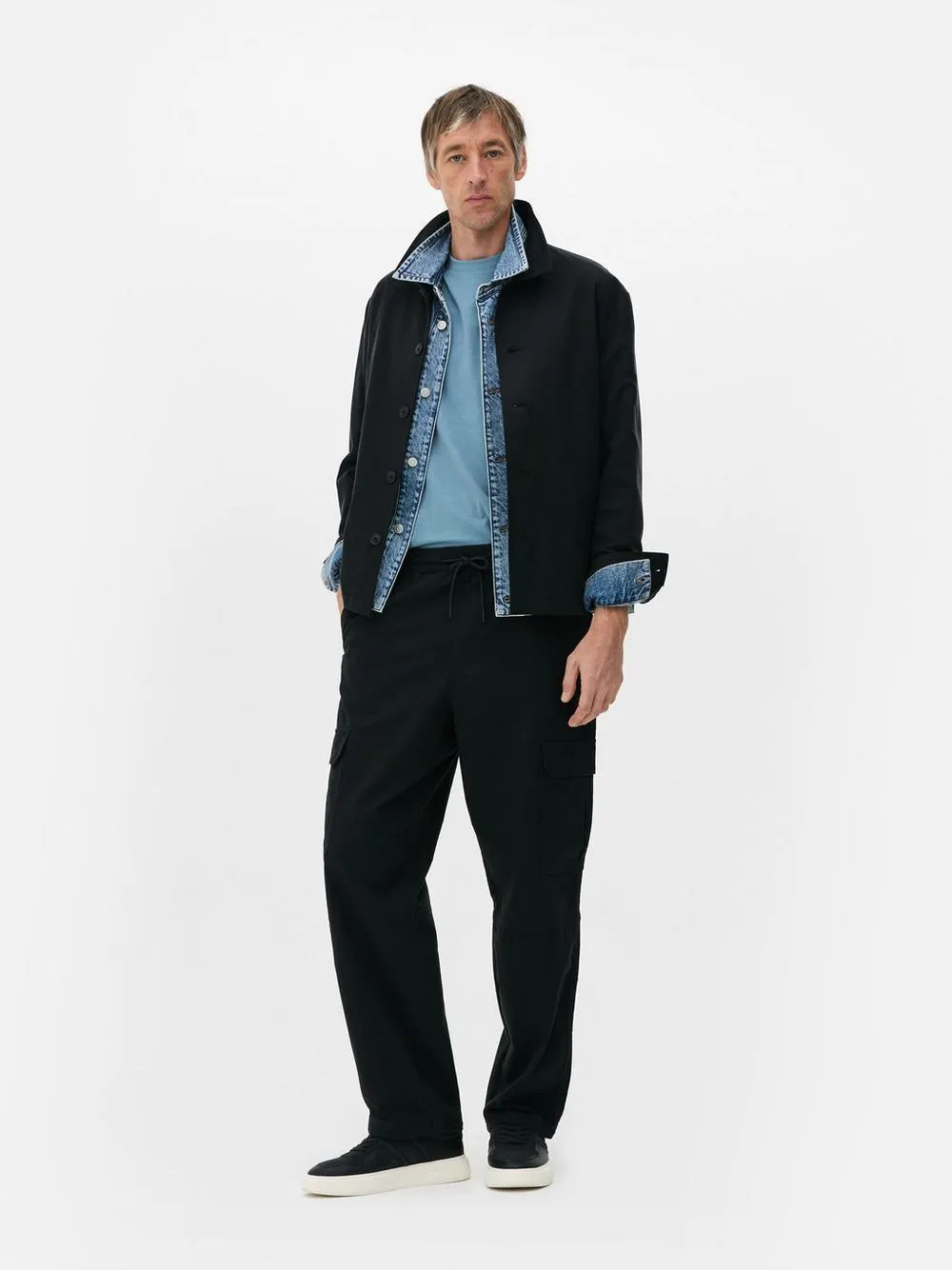 Calças cargo utilitárias