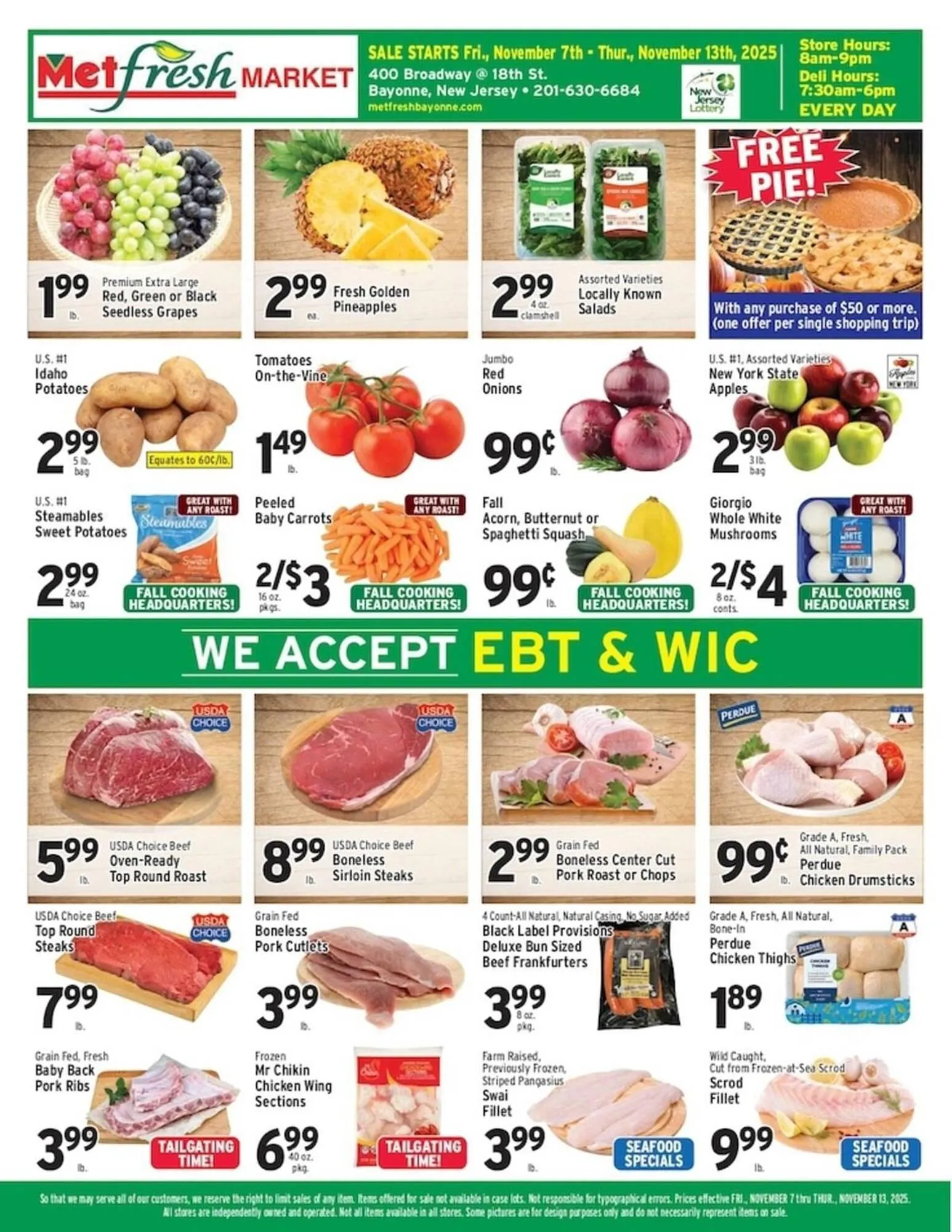 Weekly ad Met Foodmarkets weekly ad from November 7 to November 13 2025 - Page 1