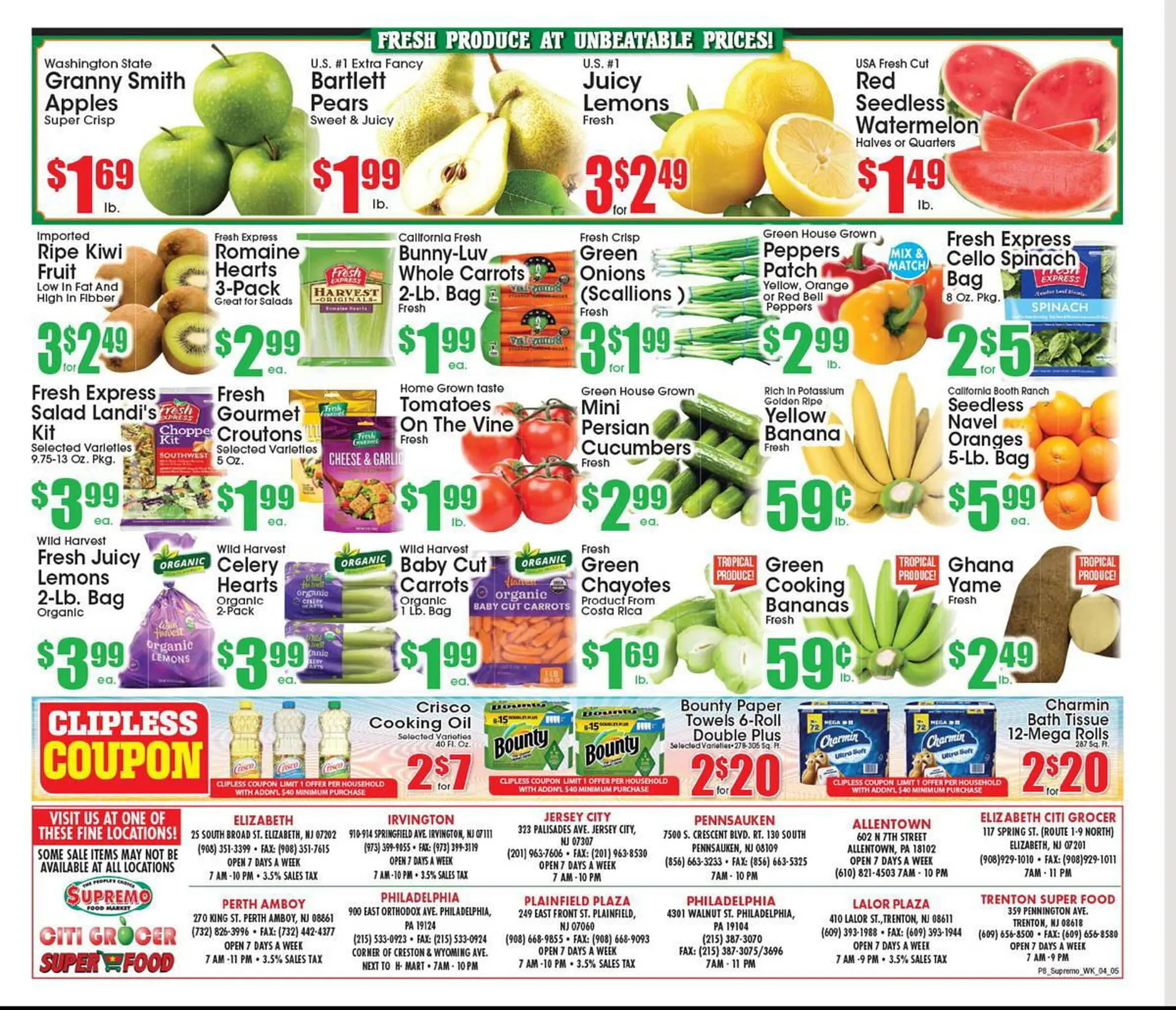 Weekly ad Supremo Foods Inc Weekly Ad from April 5 to April 11 2025 - Page 8
