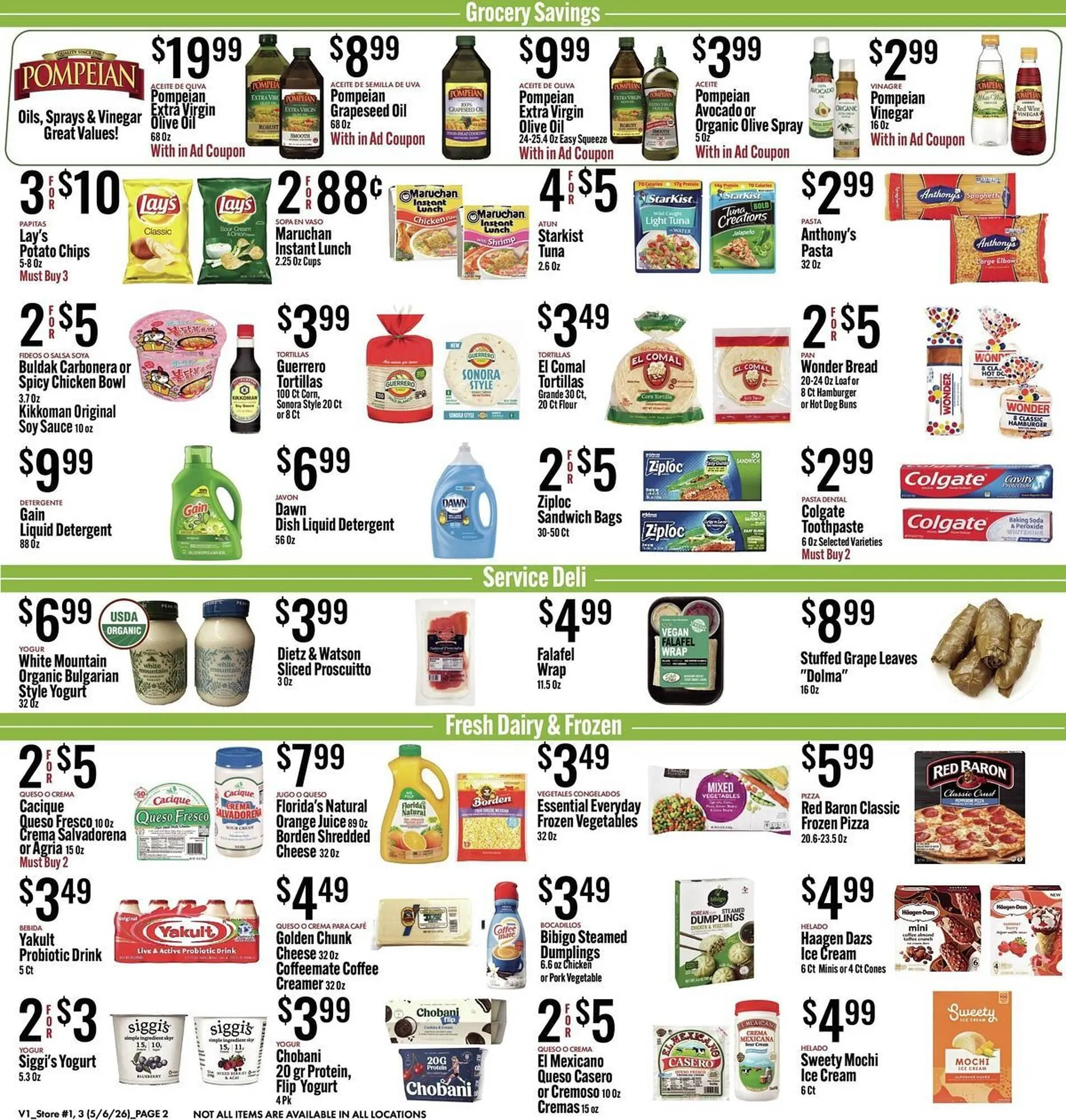 Weekly promotion Jons International weekly ad spanning from May 6 to May 12 2026 - Page 2 for Catalogue 365