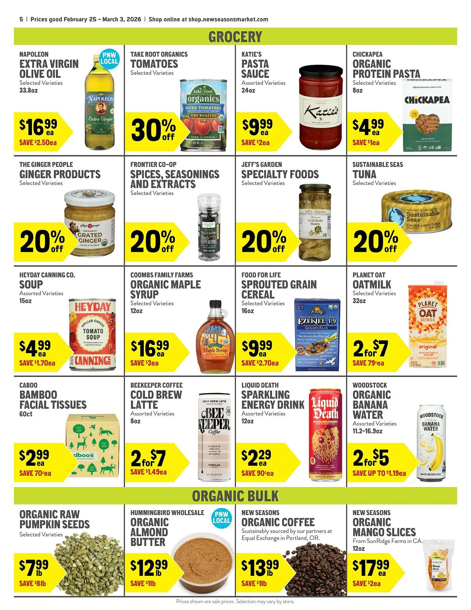 Weekly ad New Seasons Market weekly ad from February 25 to March 3 2026 - Page 5