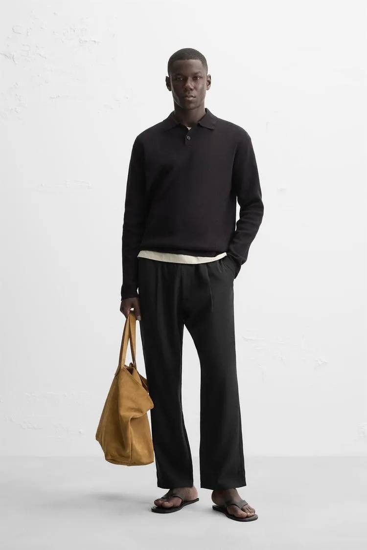 SOFT KNIT POLO SHIRT