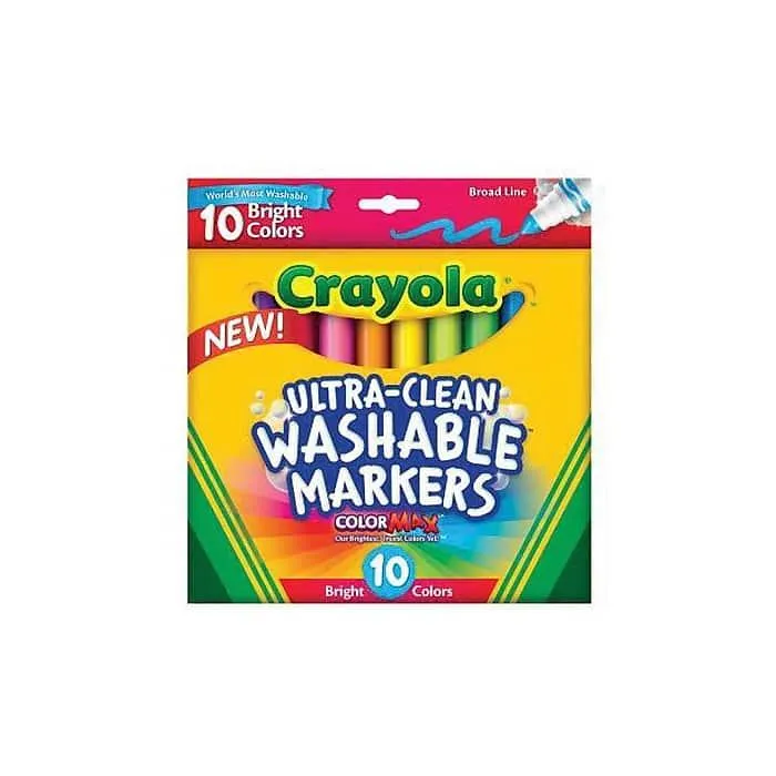 Crayola Ultra-Clean Washable Markers,