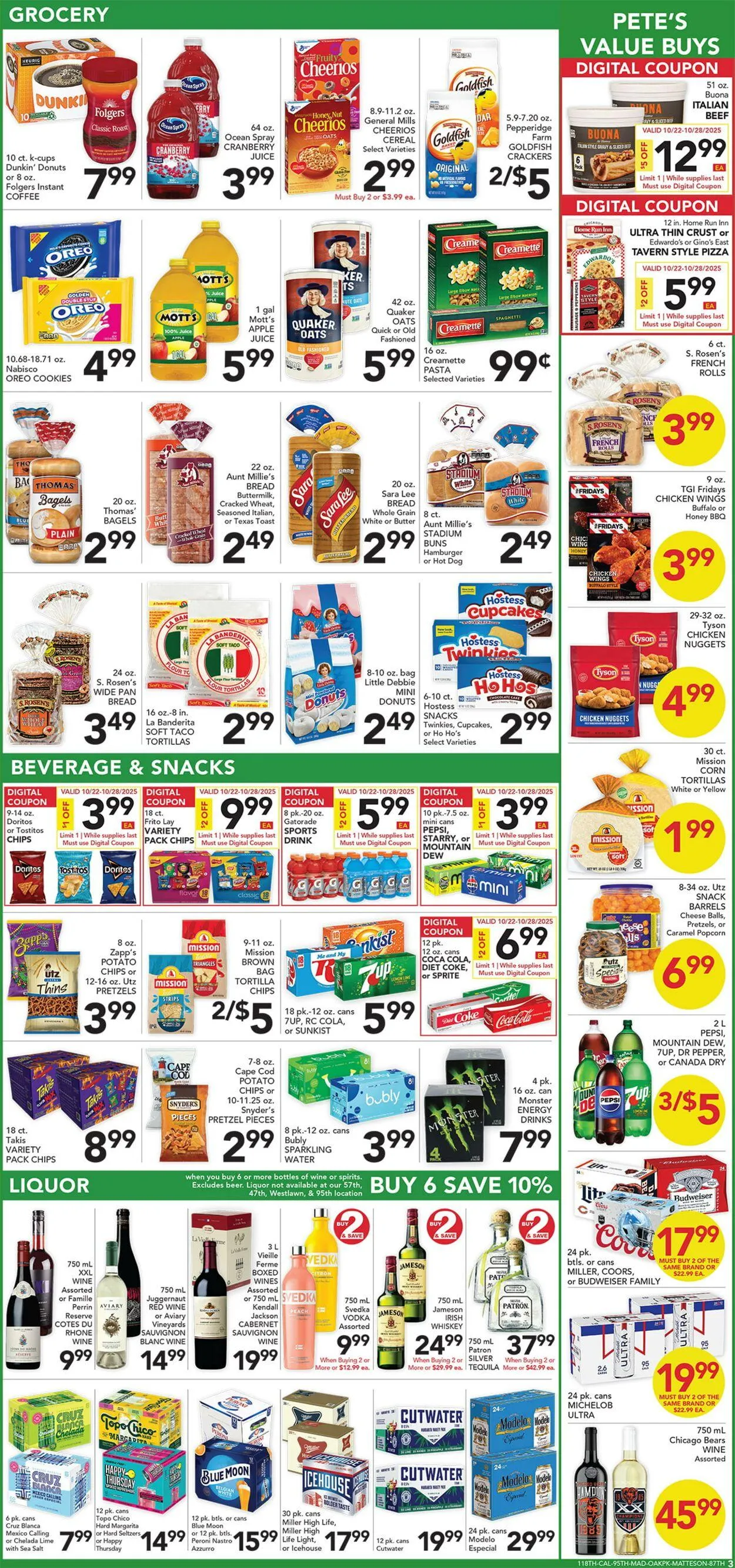 Weekly ad Pete's Fresh Market Current weekly ad from October 22 to October 28 2025 - Page 3