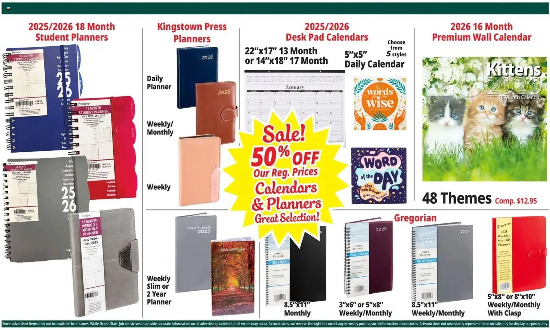 Weekly ad Ocean State Job Lot flyer from February 12 to February 19 2026 - Page 21