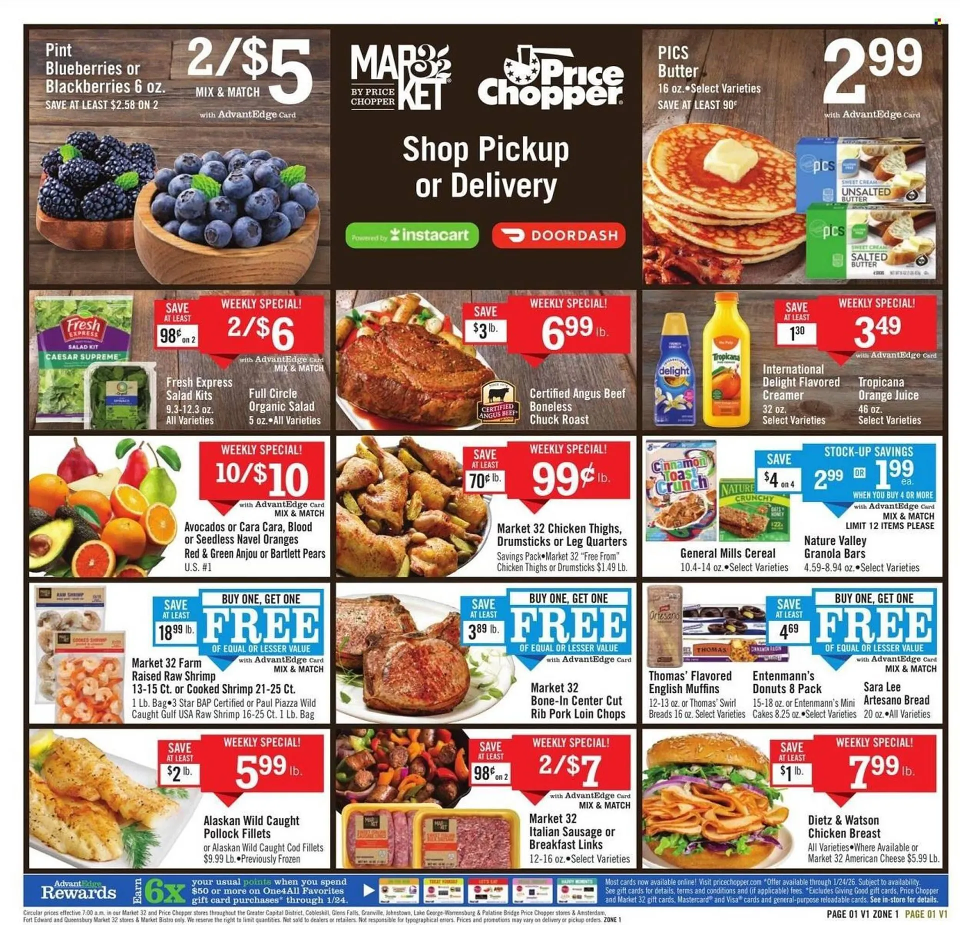 Weekly ad Price Chopper weekly ad from January 11 to January 17 2026 - Page 1