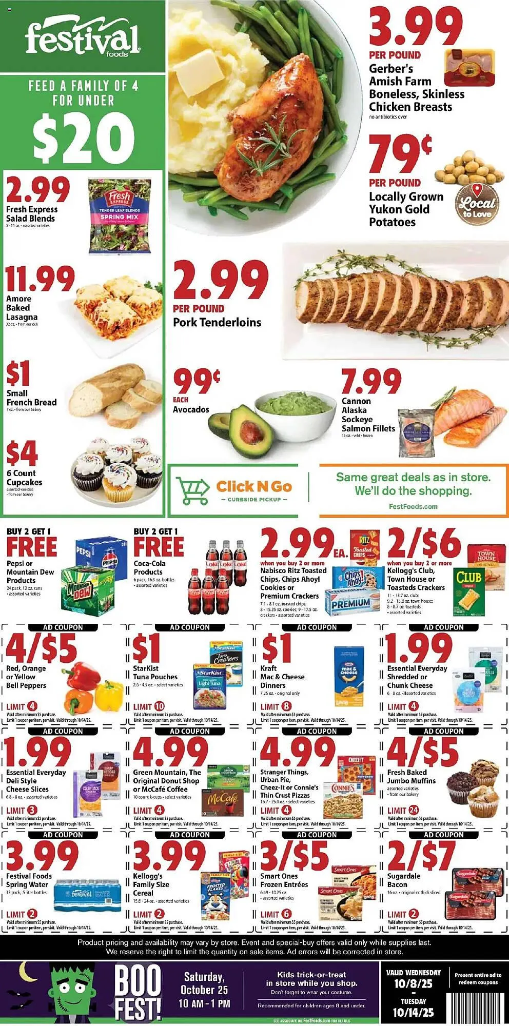Weekly ad Festival Foods weekly ad from October 8 to October 15 2025 - Page 1