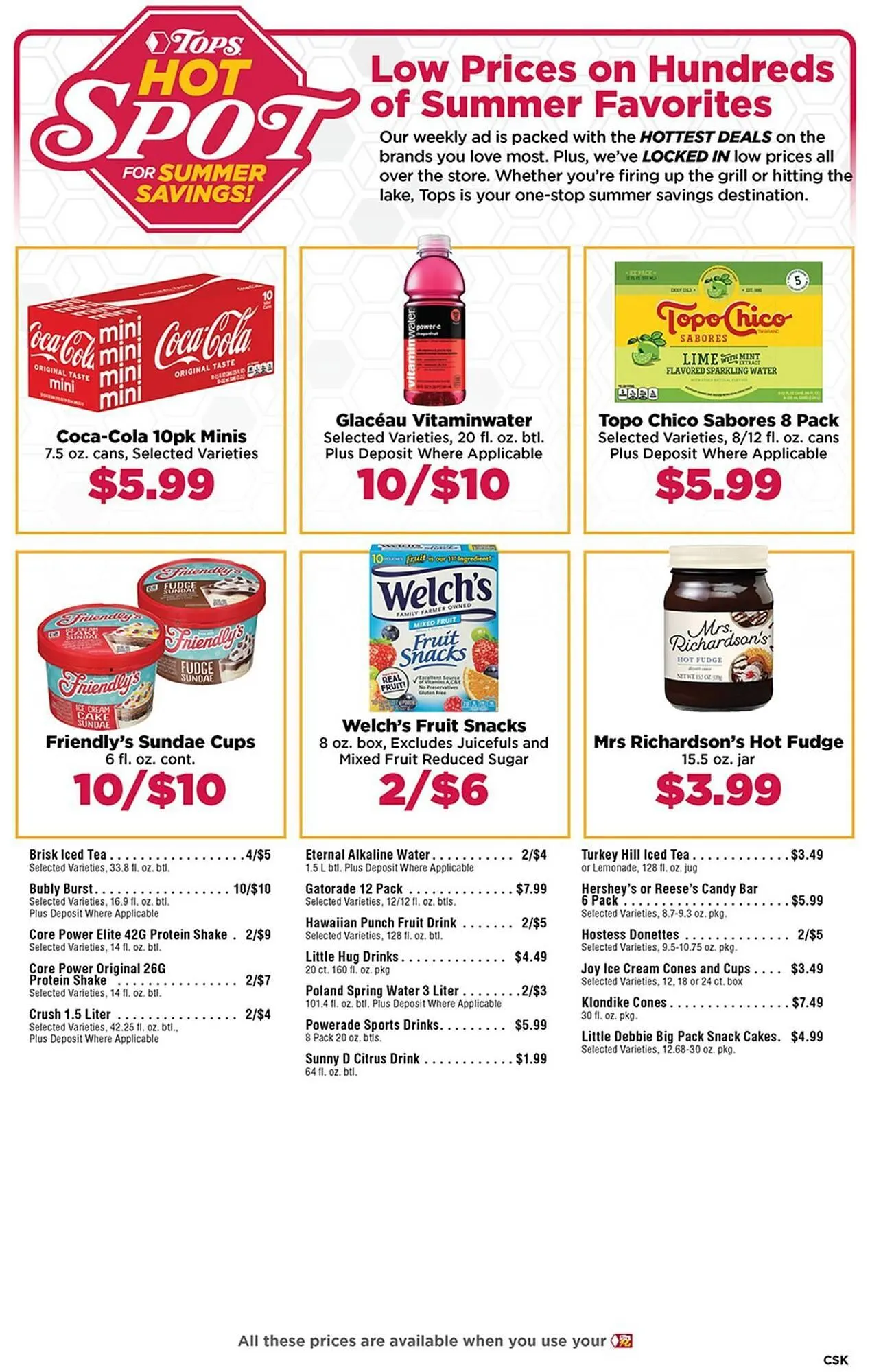 Weekly ad Tops Weekly Ad from July 20 to September 1 2025 - Page 2