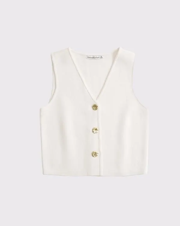 LuxeLoft V-Neck Vest