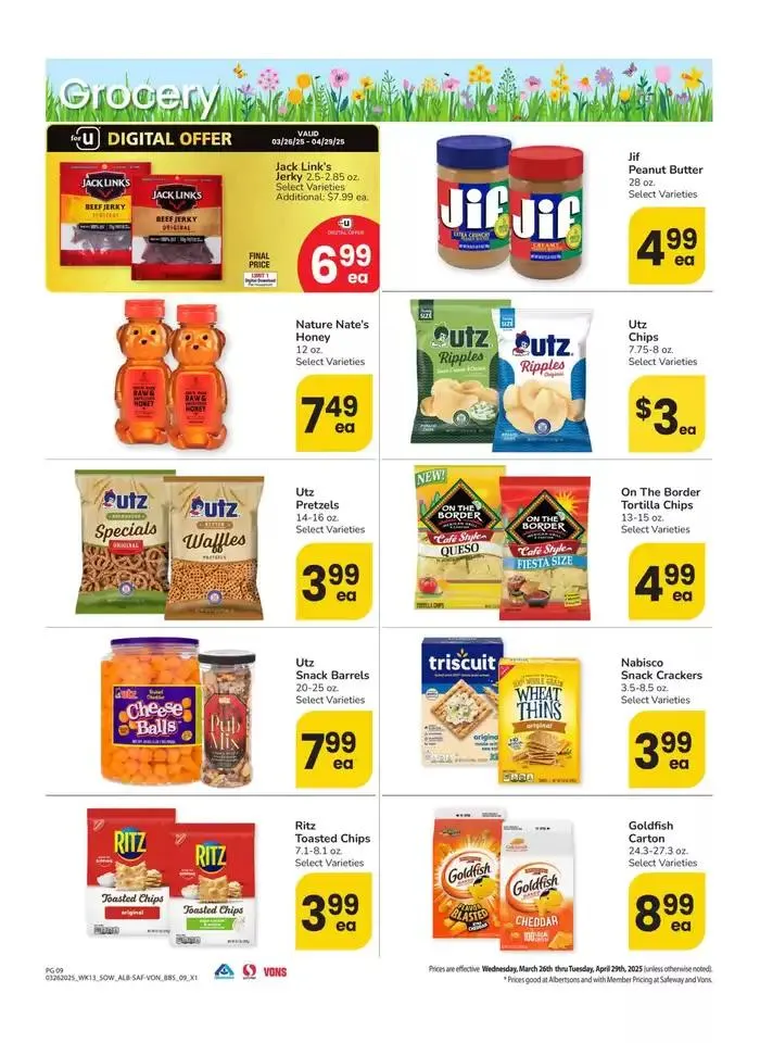 Weekly ad Albertsons - Southwest - BBS from March 26 to April 29 2025 - Page 9