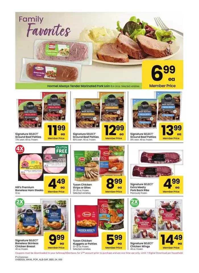 Weekly ad Albertsons - Portland - BBS from January 6 to February 2 2025 - Page 4
