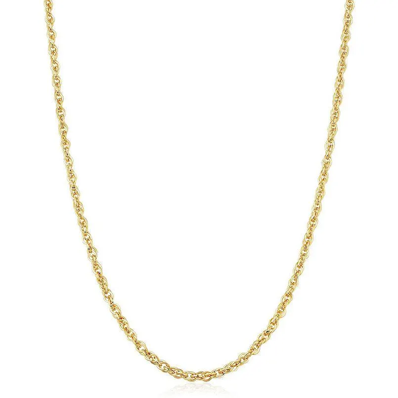 Fremada 14k Gold Filled 2.4-mm Double Cable Chain Necklace