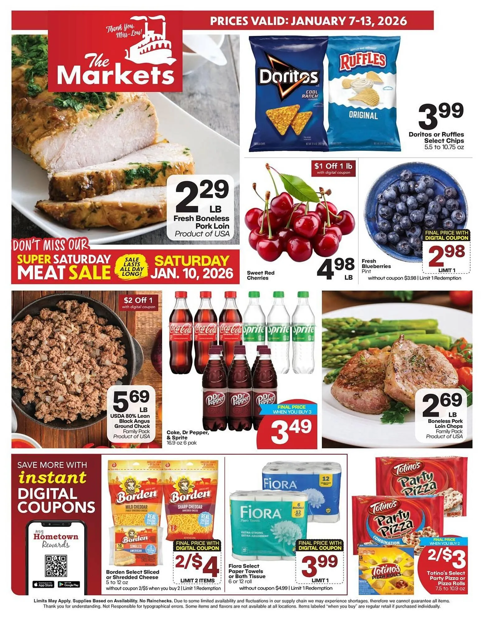 Weekly ad The Markets weekly ad from January 7 to January 13 2026 - Page 1