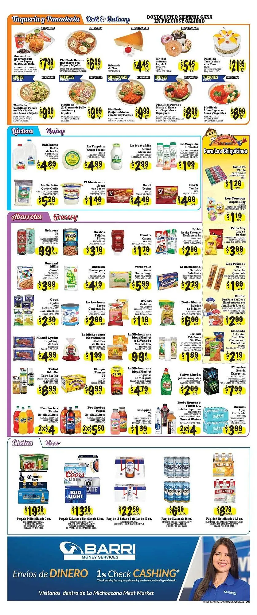 Weekly ad La Michoacana Weekly Ad from April 17 to April 23 2025 - Page 2