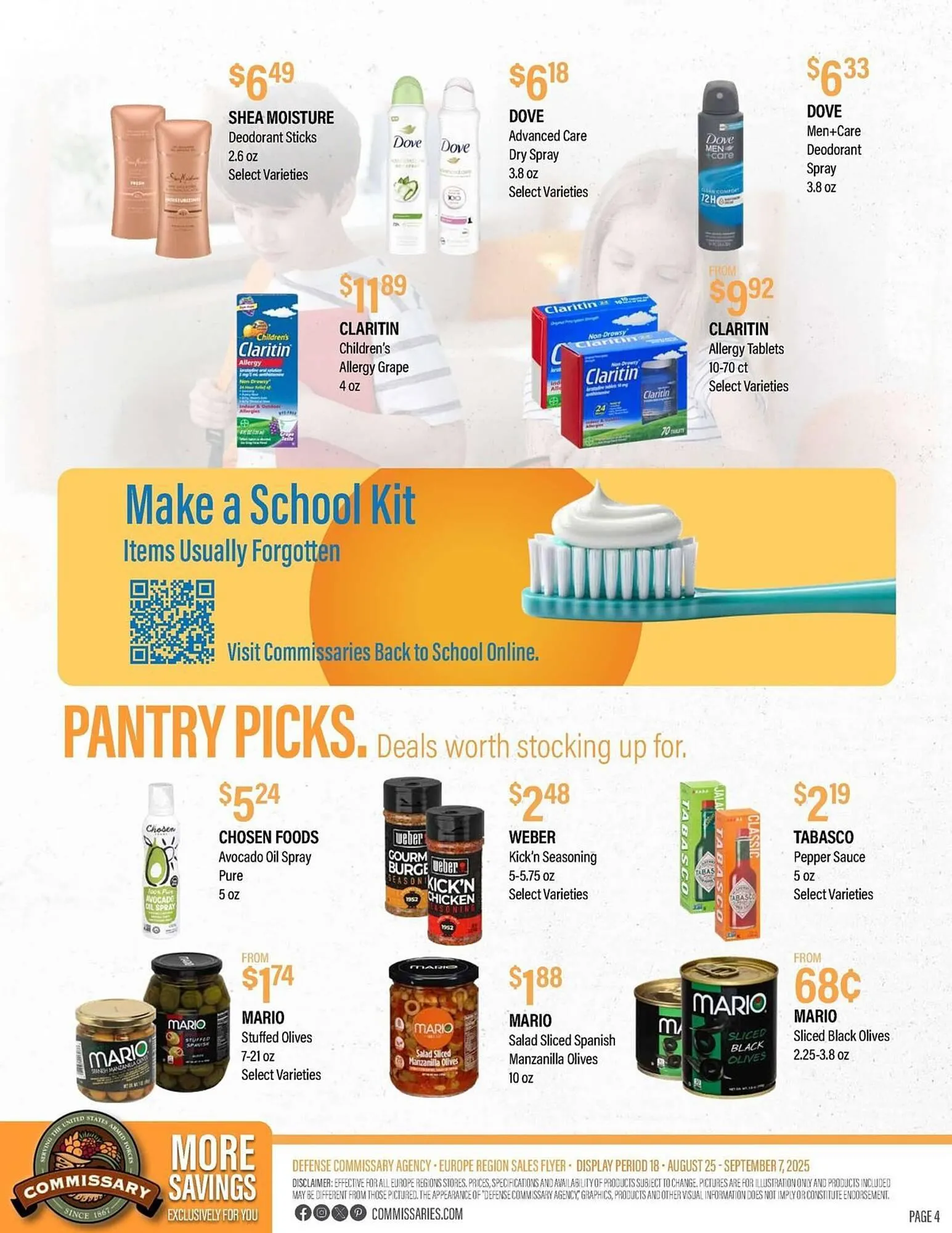 Weekly ad Commissary Weekly Ad from August 25 to September 7 2025 - Page 4