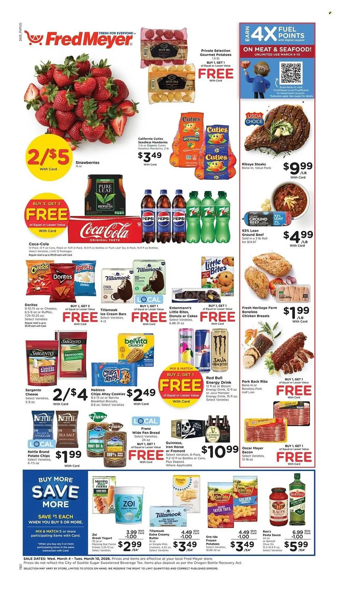 Weekly ad Fred Meyer weekly ad from March 4 to March 10 2026 - Page 1