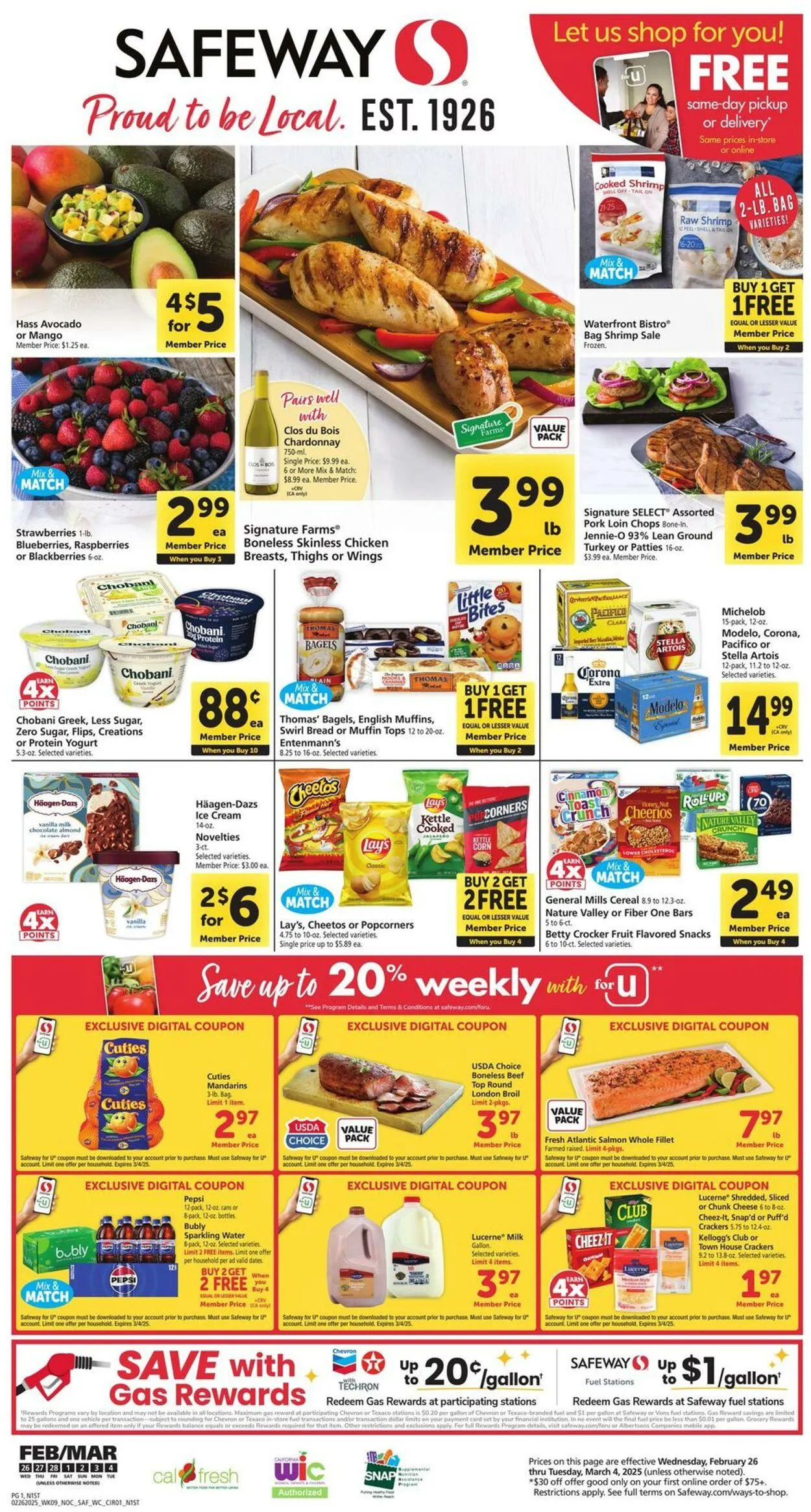 Safeway Current weekly ad - 1