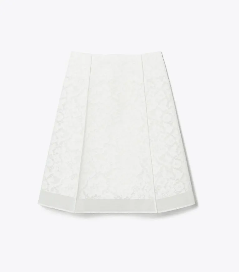 CORDED LACE SKIRT