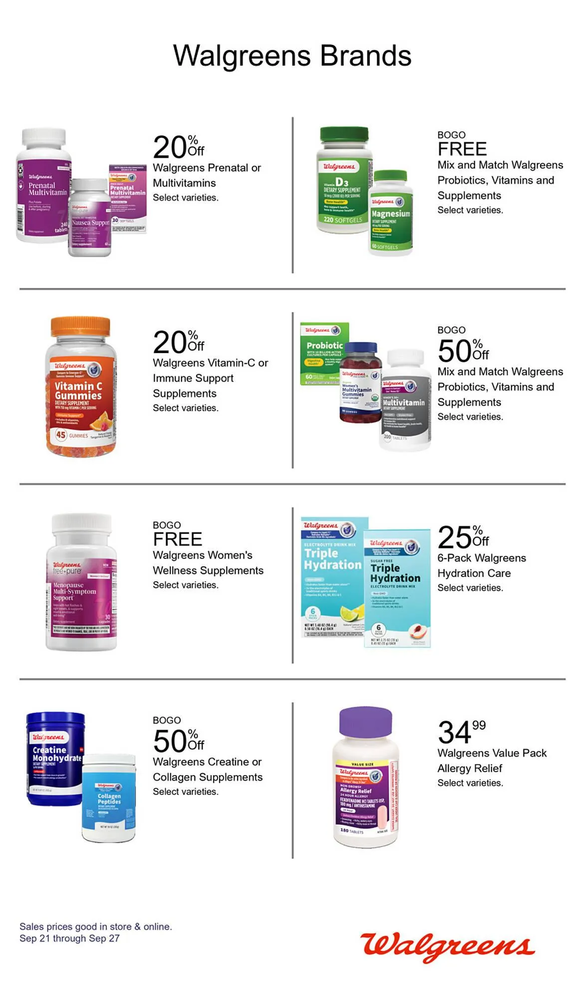 Weekly ad Walgreens weekly ad from September 21 to September 27 2025 - Page 4