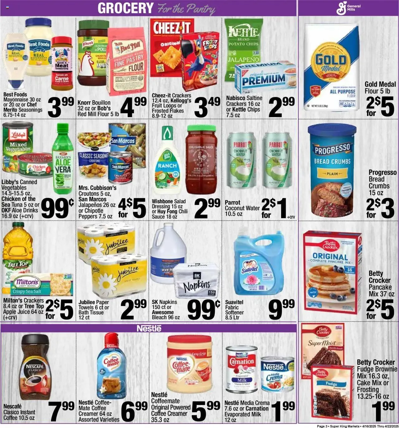 Weekly ad Super King Weekly Ad from April 16 to April 22 2025 - Page 3