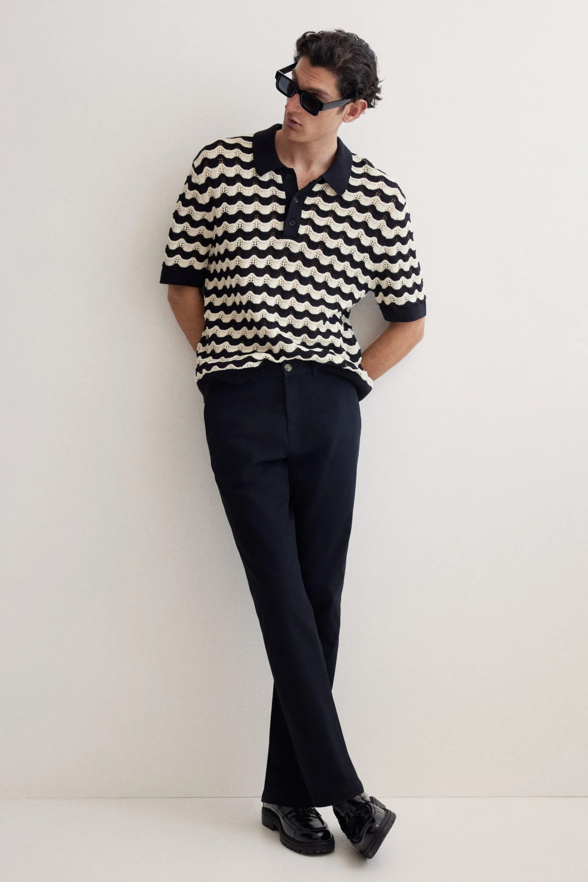 Slim-Fit Cotton Chinos