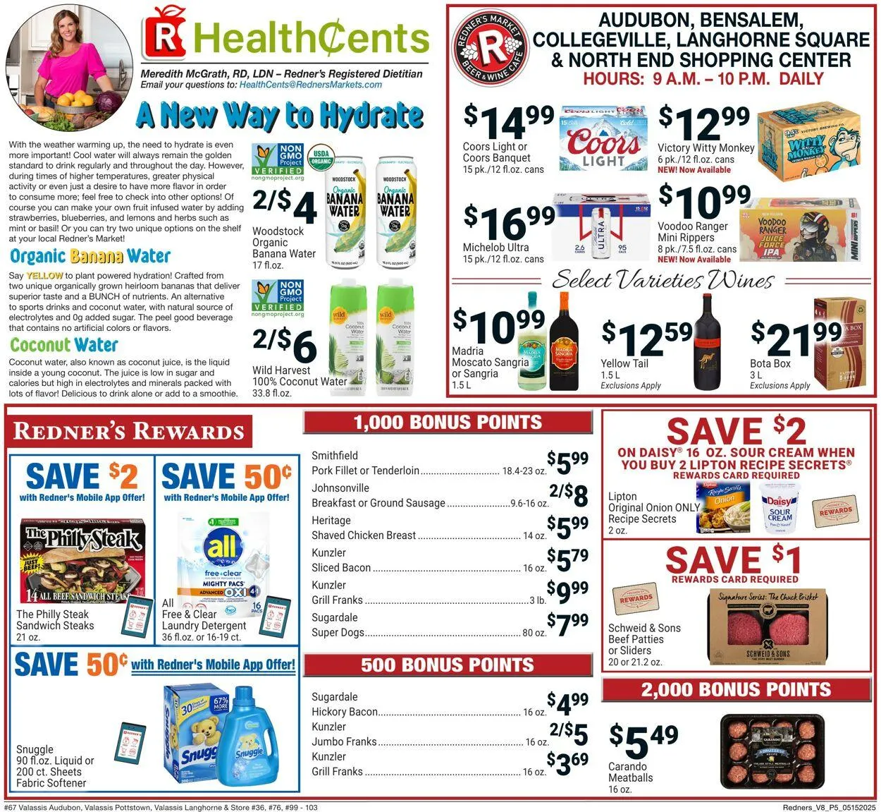 Weekly ad Redner’s Warehouse Market Current weekly ad from May 15 to May 21 2025 - Page 5