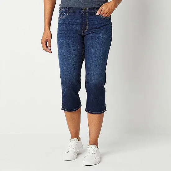 Liz Claiborne Sara Mid Rise Capris