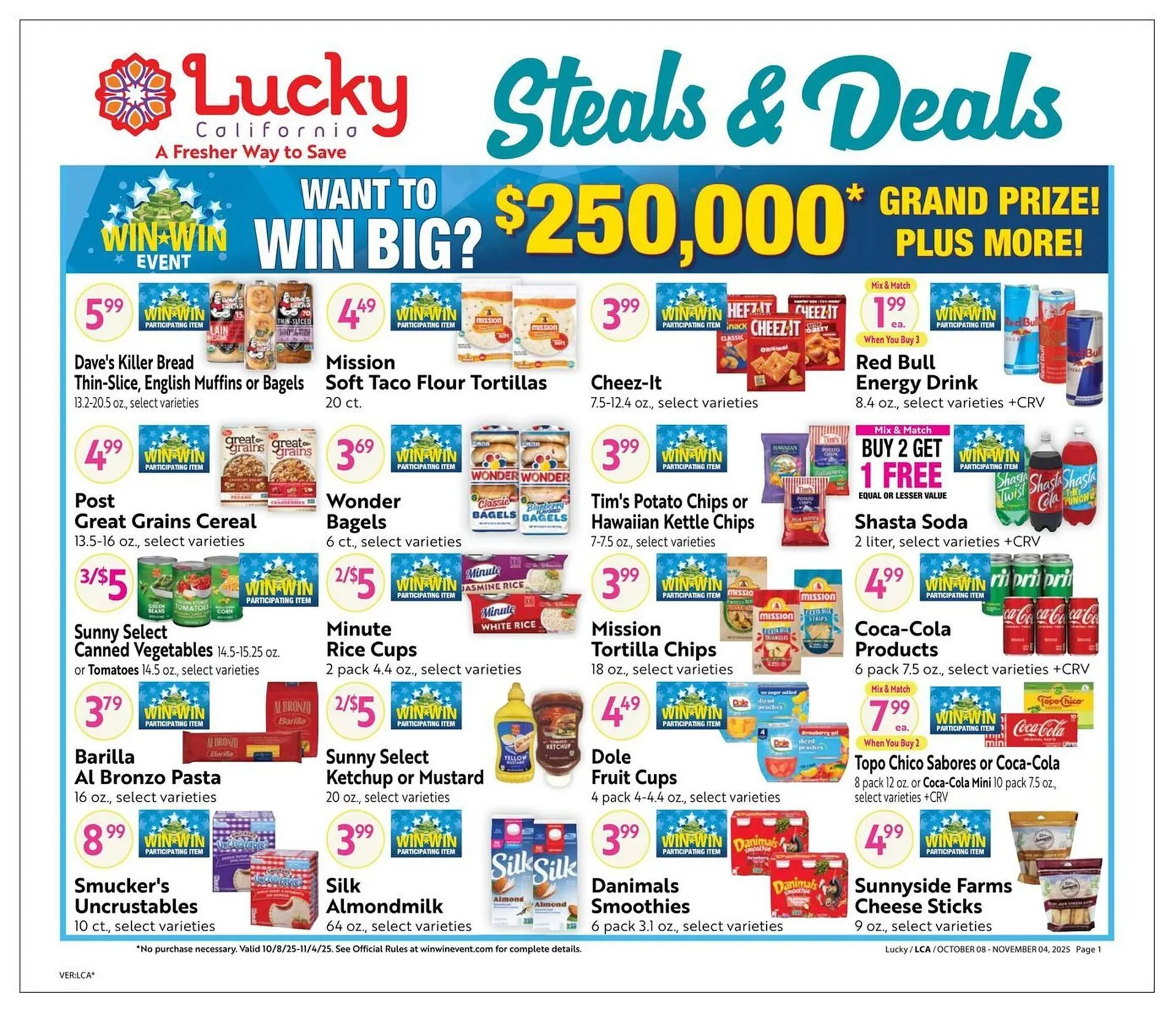 Lucky Supermarkets weekly ad - 1