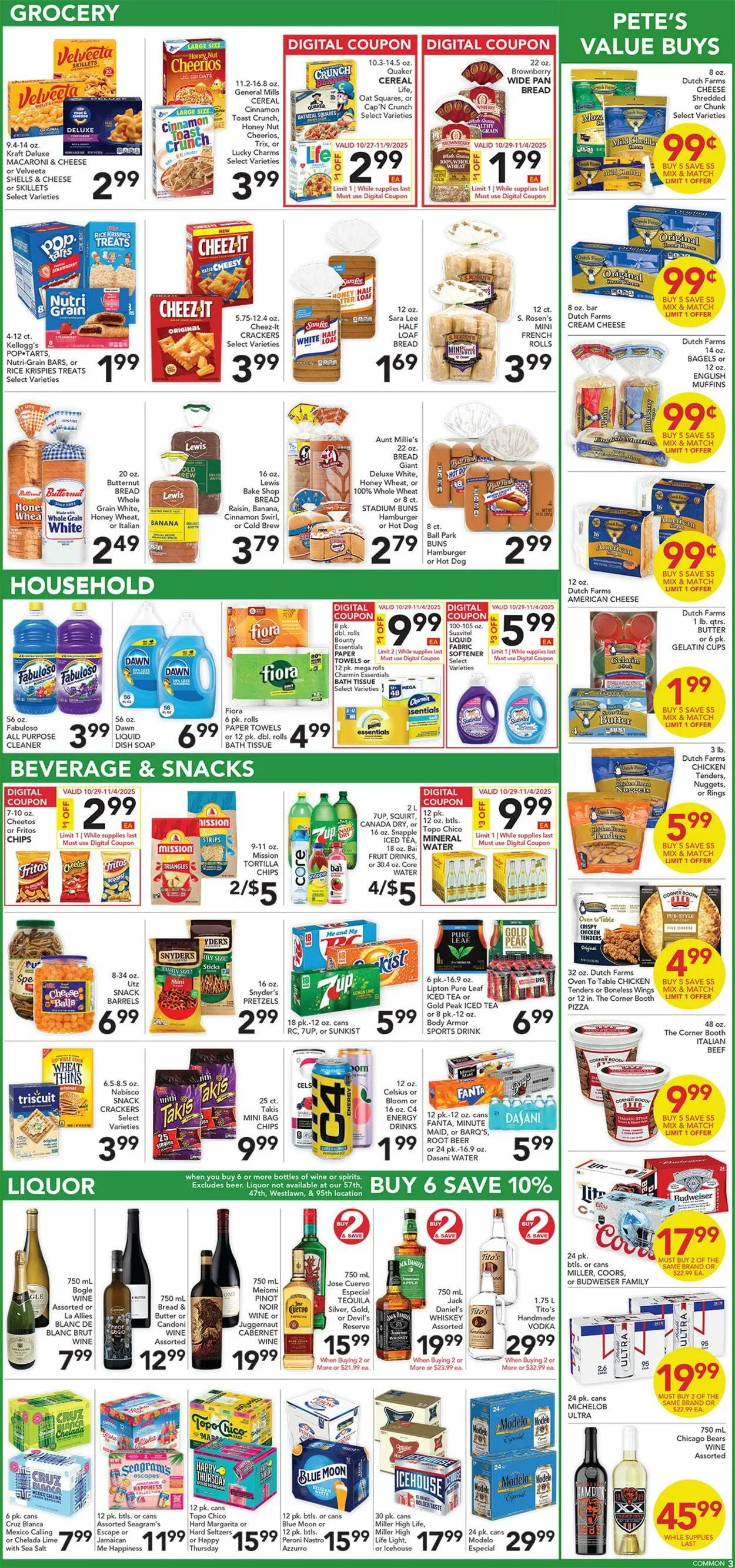 Weekly ad Pete's Fresh Market Current weekly ad from October 22 to October 28 2025 - Page 3