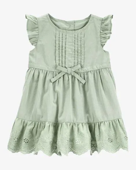 Baby Textured Eyelet Dress