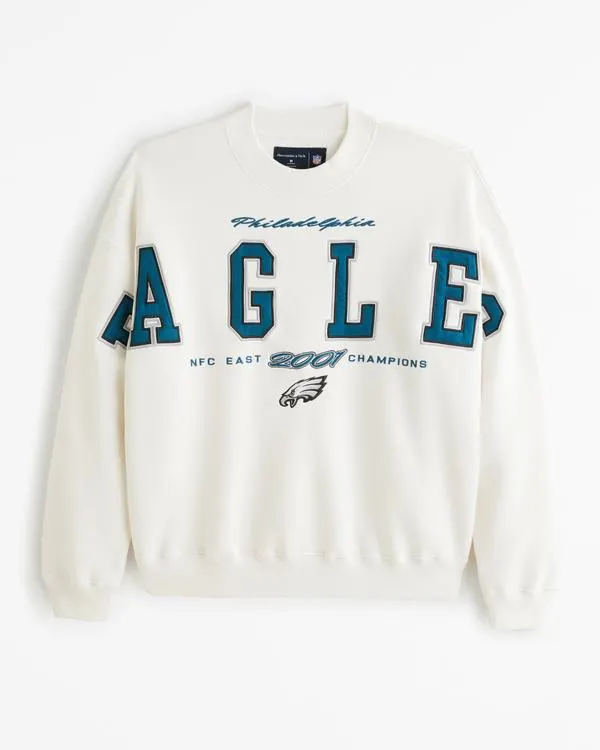 Philadelphia Eagles Graphic Crew Sweatshirt