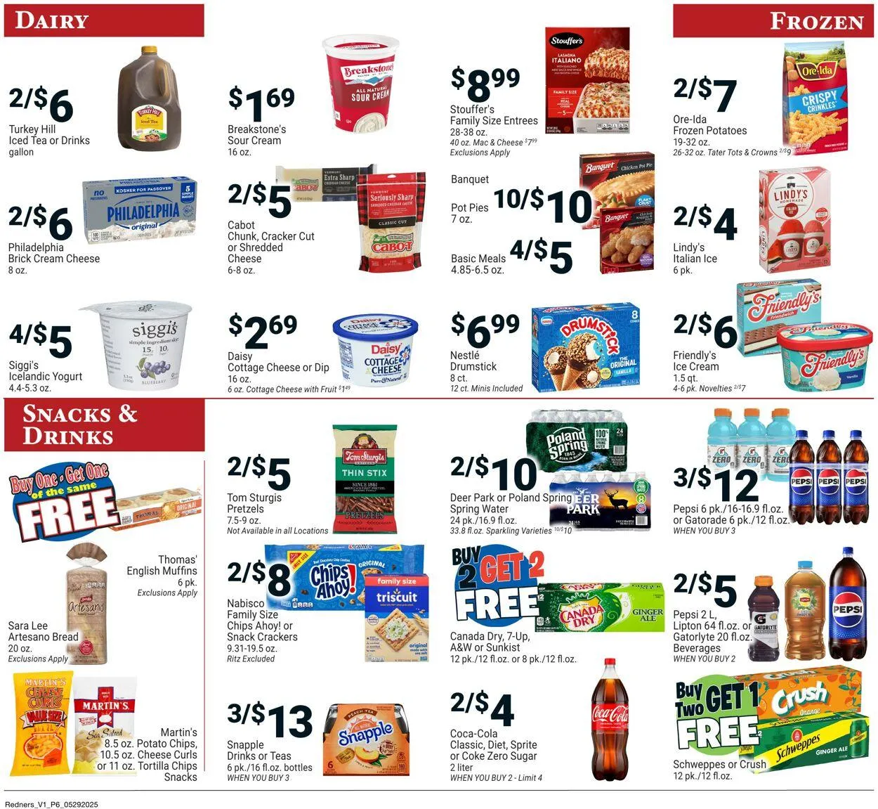 Weekly ad Redner’s Warehouse Market Current weekly ad from May 29 to June 4 2025 - Page 6
