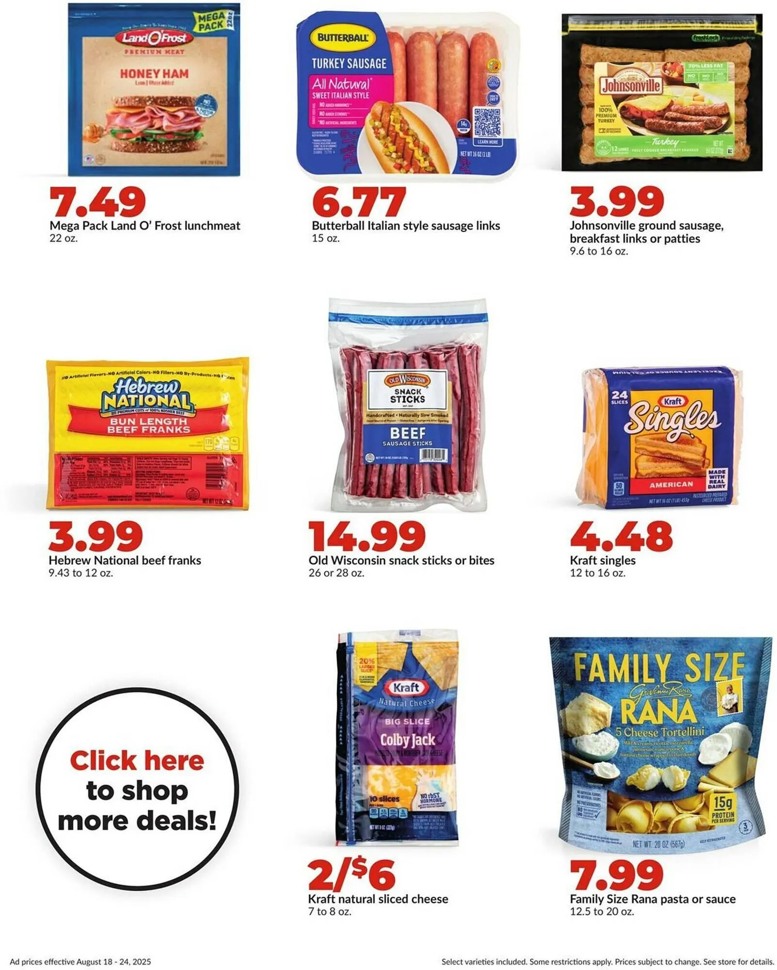 Weekly ad Hy-Vee Weekly Ad from August 18 to August 24 2025 - Page 10