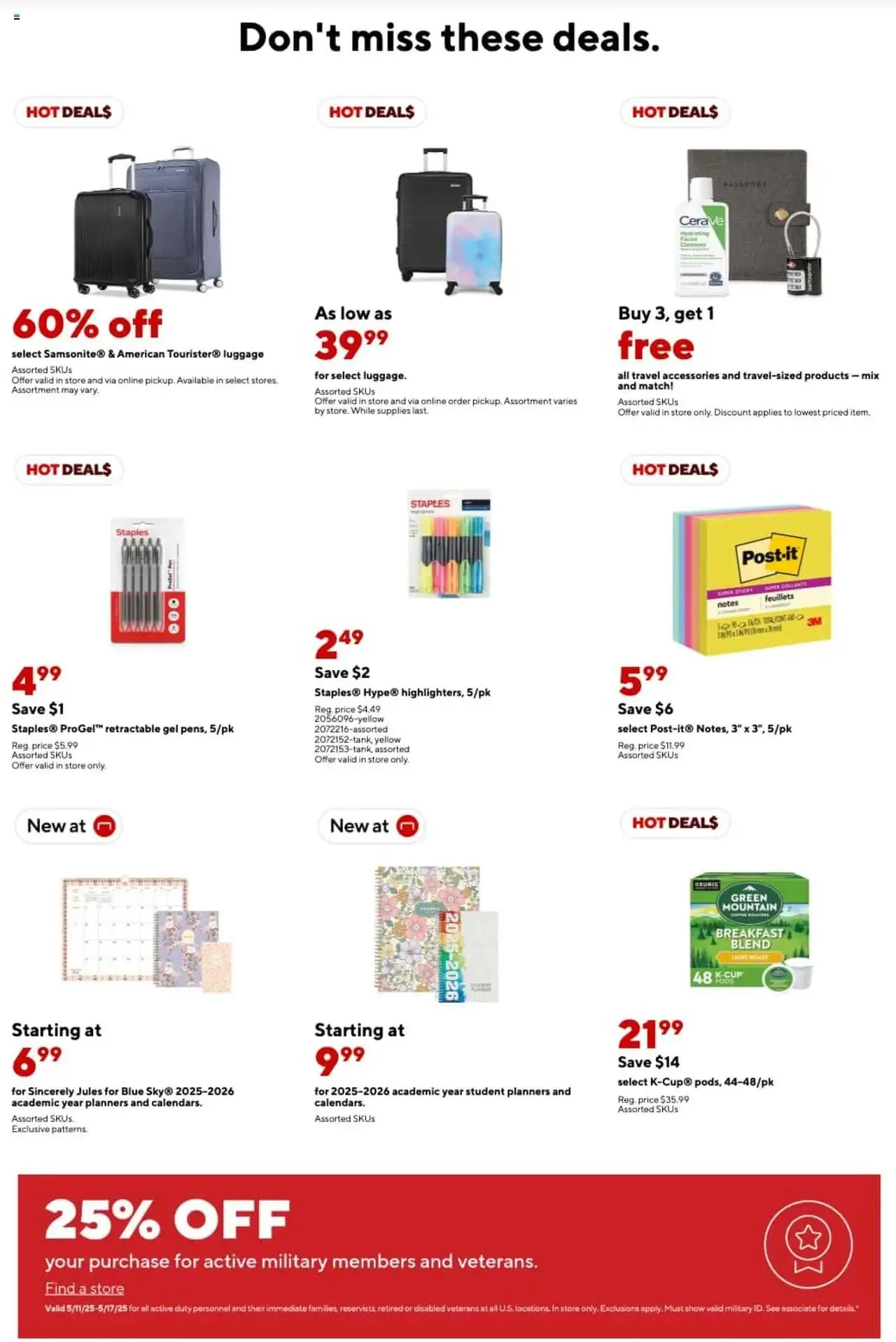 Weekly ad Staples Weekly Ad from May 11 to May 17 2025 - Page 3