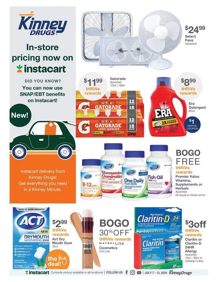 Weekly ad New Weekly Ad from July 8 to July 13 2024 - Page 1