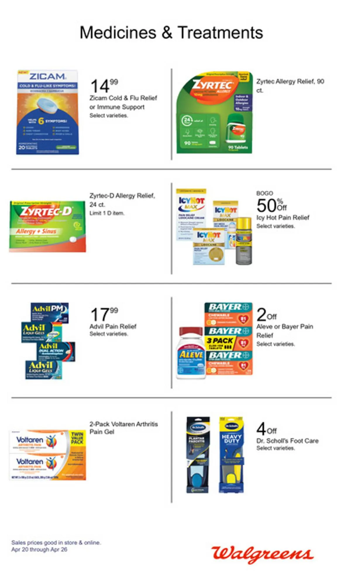 Weekly ad Walgreens Weekly Ad from April 20 to April 26 2025 - Page 9