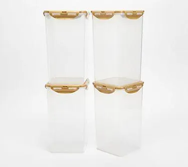 Make Your Selection: LocknLock 4 piece Tall Canister Storage Set