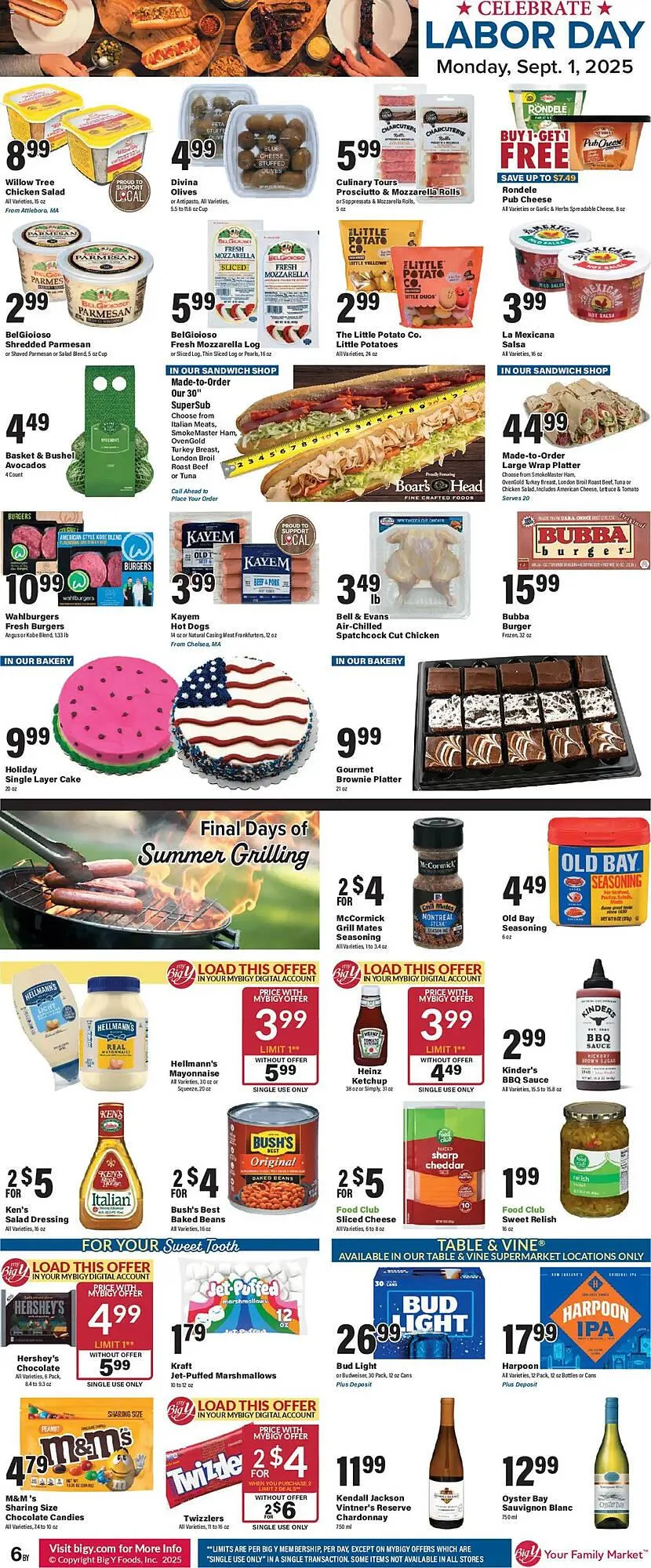 Weekly ad Big Y Weekly Ad from August 28 to September 4 2025 - Page 10